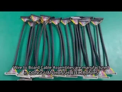 UL20706 আইডিসি গোলাকার ক্যাবল 34pin 40pin পিচ 2.54mm আইডিসি সংযোগকারী ইলেকট্রনিক জন্য