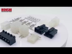 VH3.96 ওয়্যার টু বোর্ড সংযোগকারী 2 - 10 পিন ওয়েফার হাউজিং টার্মিনাল প্লাটিং টিন