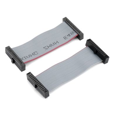 2.54mm বৈদ্যুতিক আইডিসি ফ্ল্যাট রিবন ক্যাবল 20 পিন AWM 2651 VW-1 105C 300V 28awg