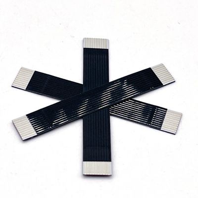 0.5 মিমি পিচ এফপিসি ফ্ল্যাট ফ্লেক্স ক্যাবল 80c 60v 10p 40p 60cm টিনযুক্ত তামা তারের জন্য