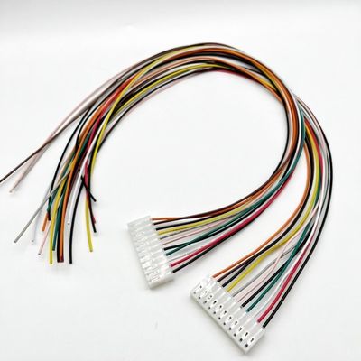24AWG 3 পিন ডুপন্ট ইলেকট্রনিক ওয়্যার হারনেস মহিলা এবং পুরুষ 2.54 মিমি সংযোগকারী সহ