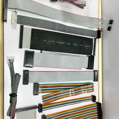 ডিআইপি 2.54x7.62 মিমি ফ্ল্যাট ক্যাবল বৈদ্যুতিক তারের বোর্ড সংযোগকারী ফ্ল্যাট তারের হারনেস