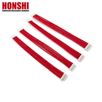 JST ZH1.5 সংযোগকারী 1571 ওয়্যার হারনেস সমাবেশ 26 - 30AWG টিন প্লাস্টিকযুক্ত