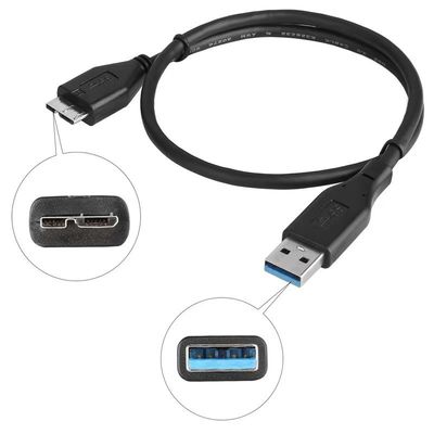 দ্রুত চার্জিং ডেটা ট্রান্সফার ইউএসবি তারের 28AWG ডেটা তারের কাস্টমাইজড দৈর্ঘ্য