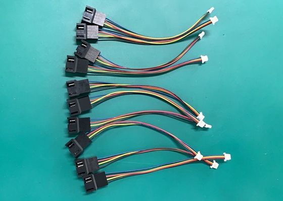 টার্মিনাল ওয়্যার হারনেস সমাবেশ 18 - 26Awg JST সংযোগকারী 4.8 মিমি 6.3 মিমি ওয়াই টার্মিনাল