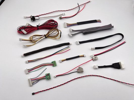 টার্মিনাল ওয়্যার হারনেস সমাবেশ 18 - 26Awg JST সংযোগকারী 4.8 মিমি 6.3 মিমি ওয়াই টার্মিনাল