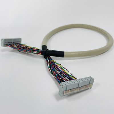 UL20706 আইডিসি গোলাকার ক্যাবল 34pin 40pin পিচ 2.54mm আইডিসি সংযোগকারী ইলেকট্রনিক জন্য