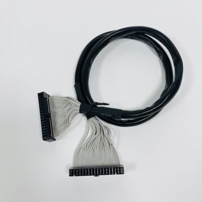 UL20706 আইডিসি গোলাকার ক্যাবল 34pin 40pin পিচ 2.54mm আইডিসি সংযোগকারী ইলেকট্রনিক জন্য