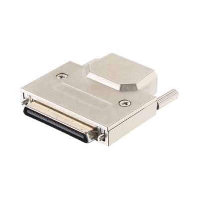 জিংক খাদ শেল উপাদান 68 পিন SCSI সংযোগকারী Solder প্রকার VHDCI HPCN পুরুষ