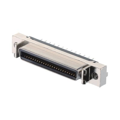 জিংক খাদ শেল উপাদান 68 পিন SCSI সংযোগকারী Solder প্রকার VHDCI HPCN পুরুষ