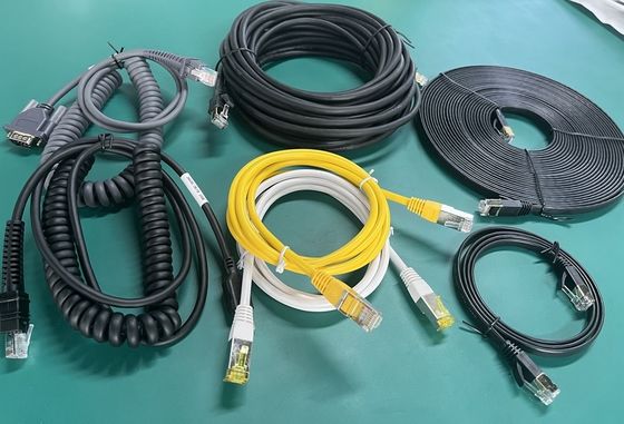 RJ45 SFTP নেটওয়ার্ক ক্যাবল Cat5e Cat6a Cat7 Cat8 UTP কম্পিউটার নেটওয়ার্কে ক্যাবল