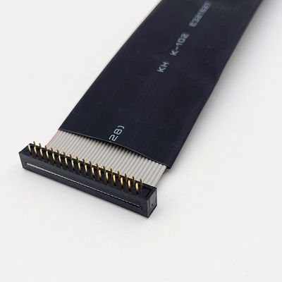 আইডিসি রিবন ফ্ল্যাট ক্যাবল সমন্বয় UL2651 28AWG টিনযুক্ত তামার তারের কন্ডাক্টর সহ