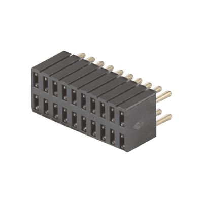 1.27x2.54mm H8.5mm মহিলা বোর্ড থেকে বোর্ড পাওয়ার সংযোগকারী এসএমটি টাইপ 100 পিন সংযোগকারী