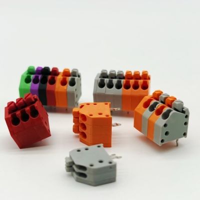 2.5mm 3.5mm স্ক্রুলেস টার্মিনাল ব্লক সংযোগকারী পিসিবি স্প্রিং টার্মিনাল ব্লক