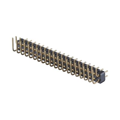 মেশিনযুক্ত মহিলা হেডার 2.54mm H7.0mm দৈর্ঘ্য 10.0mm সোজা 1-40Pin PCB সংযোগকারী