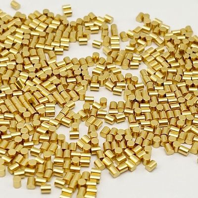 কাস্টম 0.02mm ব্যাসার্ধ 10u '' স্বর্ণ Plated ব্রাস পিন যোগাযোগ স্প্রিংস পুরুষদের জন্য লিঙ্গ এবং লবণ কুয়াশা 72H