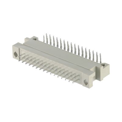 2.54mm 32 পিন Din41612 সংযোগকারী আইডিসি টাইপ মহিলা পিন গর্ত মাধ্যমে 3 সারি