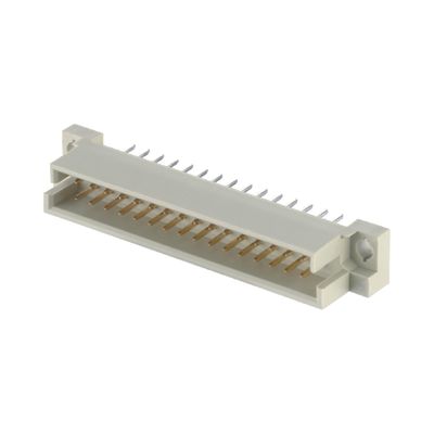 2x32P 2.54mm Din 41612 সংযোগকারী 2 সারি 64 পিন পুরুষ সোজা মাধ্যমে গর্ত ডাম্প