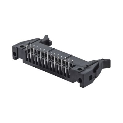 2.54 মিমি ল্যাচ সংযোগকারী SMT 6 8 10 18 20 26 30 34 40 50 64 পিন ইজেক্টর হেডার সংযোগকারী