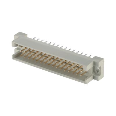 48 পিন Din 41612 সংযোগকারী 2.54mm ডান কোণ মহিলা সংযোগকারী গর্ত মাধ্যমে 3 * 16 পিন