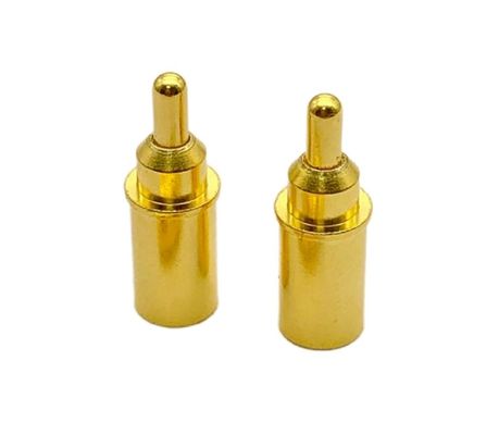 DC12V 2A 6.0mm POGO পিন SMT গোল্ড প্ল্যাটেড Pogo পিন প্যাড ব্রাস সংযোগকারী