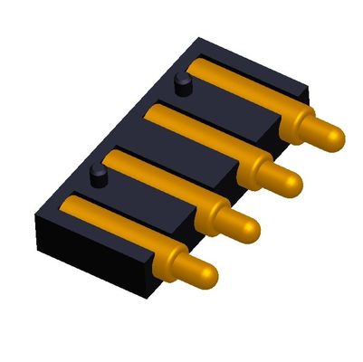 2.54mm H2.5 2x7Pin পোগো পিন সংযোগকারী ব্রাস স্প্রিং লোড ইলেকট্রনিক স্ট্রেইট ডিপ PCB