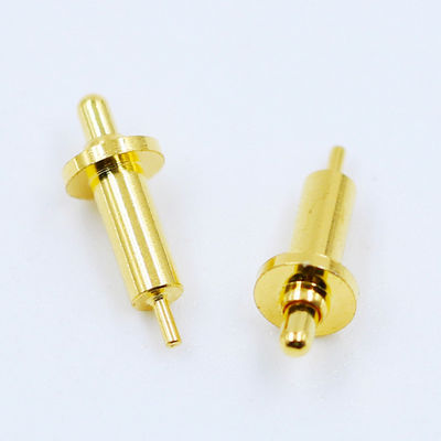কাস্টমাইজড 120g±20% স্প্রিং ফোর্স DC12V ব্রাস পোগো পিন থ্রু হোল সংযোগের জন্য