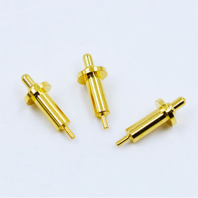 কাস্টমাইজড 120g±20% স্প্রিং ফোর্স DC12V ব্রাস পোগো পিন থ্রু হোল সংযোগের জন্য