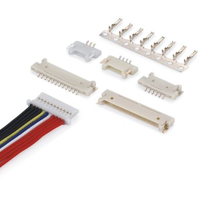 কাস্টম Jst ক্যাবল Sh Gh Zh Ph Xh Vh Molex 1.25 সংযোগকারী প্লাগ সকেট ক্রাম্প যোগাযোগ OEM