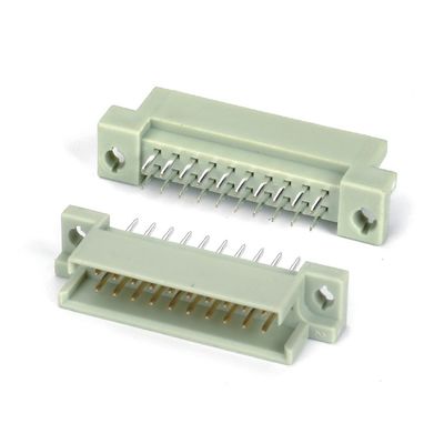 DIN 41612 সংযোগকারী 2 সারি 10 পিন মহিলা পিন সোজা গর্ত 2x5 মাধ্যমে পিচ 2.54mm DIP