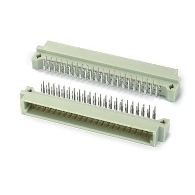 DIN 41612 সংযোগকারী 2 সারি 10 পিন মহিলা পিন সোজা গর্ত 2x5 মাধ্যমে পিচ 2.54mm DIP