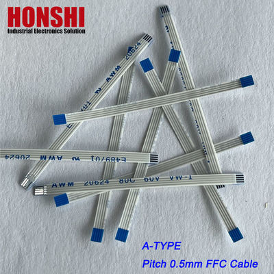 Ffc ফ্ল্যাট ক্যাবল কাস্টম Awm 20624 80c 60v Vw-1 4 6 8 12 15 22 32 40 68 পিন ক্যাবল Ffc Fpc