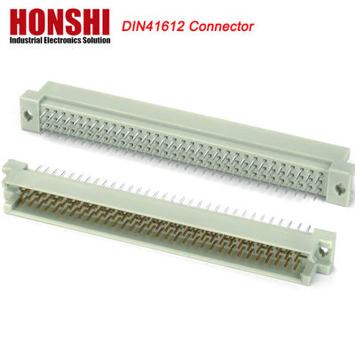 5.08mm DIN 41612 সংযোগকারী 2 সারি 15P মহিলা পাওয়ার টাইপ PCB উল্লম্ব মহিলা 7+8 P 15Pin