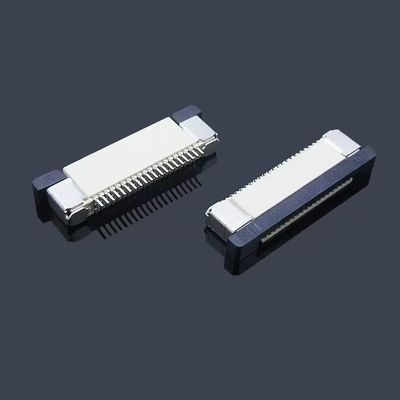 Ffc / Fpc 0.5mm 1.0mm পিচ 10 18 20 30 40 50 পিন হাফ কভারেজ বটম আপার কন্টাক্ট সংযোগকারী