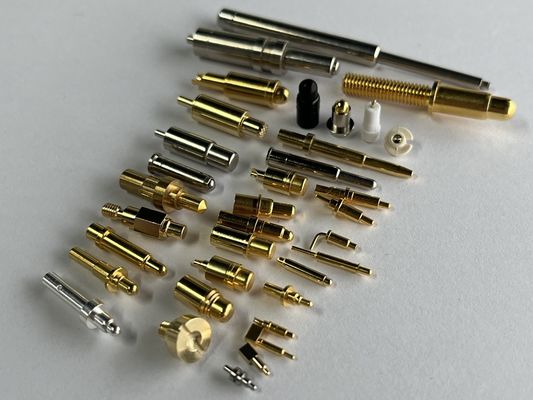 কাস্টমাইজড SMT SMD 2 4 5 6 8 10MM পিনস স্প্রিং লোডেড ম্যাগনেটিক পোগো কানেক্টর C6801 SUS304 স্প্রিং সহ