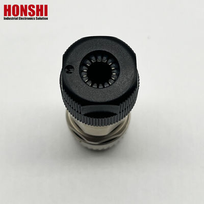 ডিডিকে সিএম 10 সিরিজ জলরোধী পুরুষ মহিলা সংযোগকারী জিংক খাদ শেল সহ 2 পিন / 10 পিন তামার টার্মিনাল এবং টেকসই নকশা