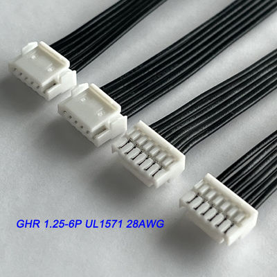তারের বৈশিষ্ট্য AWG10 Molex 1.25mm Jst GHR GH 1.5mm সংযোগকারী ইলেকট্রনিক এবং তারের সংযোগকারীর জন্য তারের জোতা