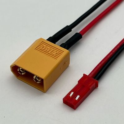 OEM কেবল একত্র মহিলা থেকে পুরুষ XT30 XT60 XT90 তারের জোতা সমাবেশ এক্সটেনশন তার JST XH SM সংযোগকারী সহ