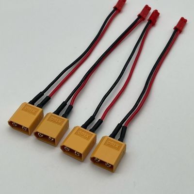 OEM কেবল একত্র মহিলা থেকে পুরুষ XT30 XT60 XT90 তারের জোতা সমাবেশ এক্সটেনশন তার JST XH SM সংযোগকারী সহ