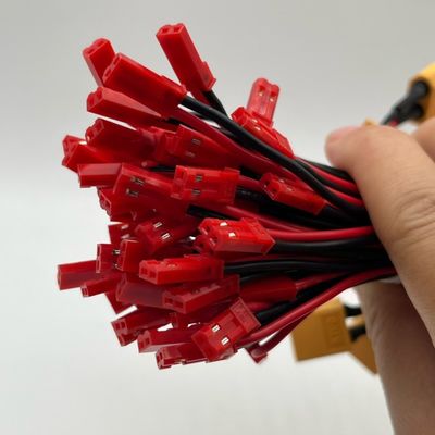 OEM কেবল একত্র মহিলা থেকে পুরুষ XT30 XT60 XT90 তারের জোতা সমাবেশ এক্সটেনশন তার JST XH SM সংযোগকারী সহ