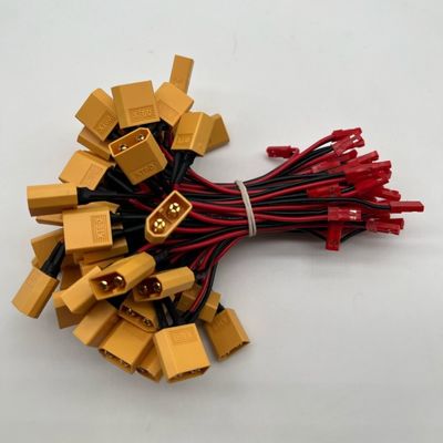 OEM কেবল একত্র মহিলা থেকে পুরুষ XT30 XT60 XT90 তারের জোতা সমাবেশ এক্সটেনশন তার JST XH SM সংযোগকারী সহ
