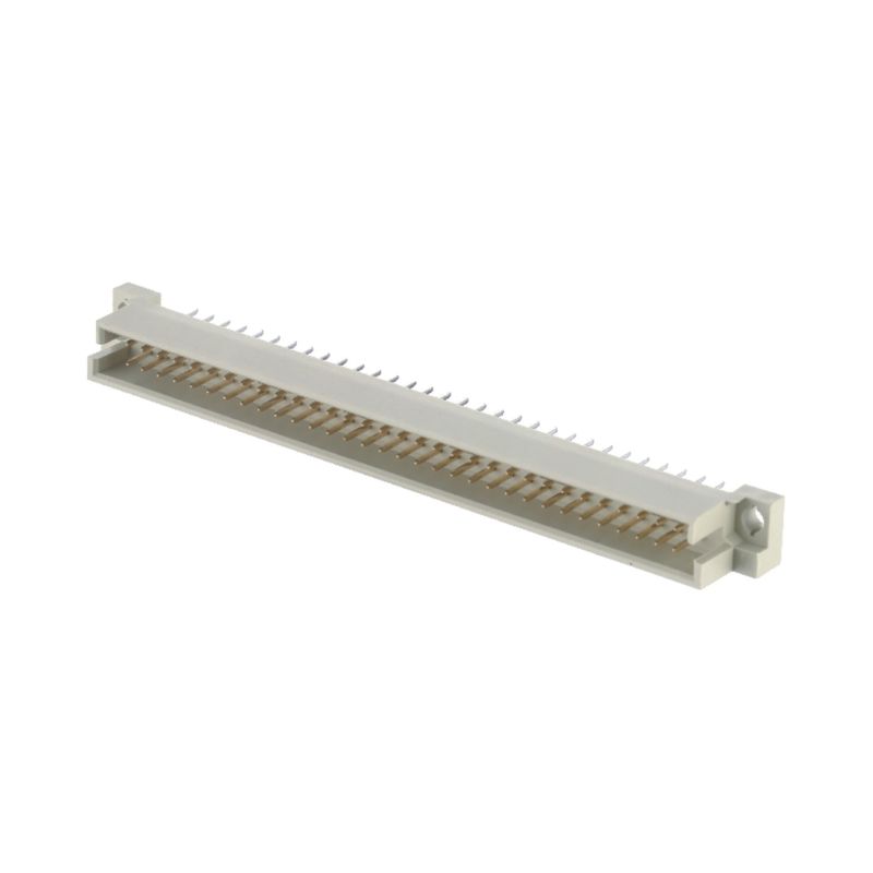 2x32P 2.54mm Din 41612 সংযোগকারী 2 সারি 64 পিন পুরুষ সোজা মাধ্যমে গর্ত ডাম্প
