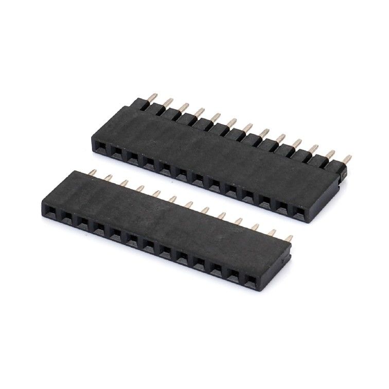 2.0mm পিচ ডুয়াল সারি 180 ডিগ্রী বোর্ড থেকে বোর্ড সংযোগকারী মহিলা পিন হেডার সংযোগকারী