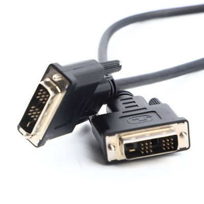 DVI 18 1 পুরুষ থেকে পুরুষ HD মোল্ডড ক্যাবল সমাবেশ OD6.0 HDTV UL20276 30Awg এর জন্য