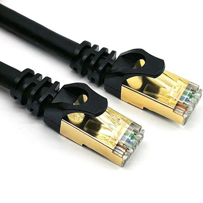 RJ45 SFTP নেটওয়ার্ক ক্যাবল Cat5e Cat6a Cat7 Cat8 UTP কম্পিউটার নেটওয়ার্কে ক্যাবল