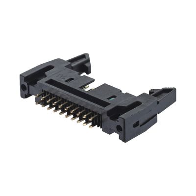 2.54mm পিচ স্ট্রেইট ডিপ লচ হেডার কনসেটার 10 12 20 26 30 34 40 44 50 64 পিন