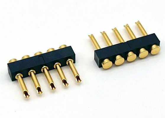 2.54mm পিচ পোগো পিন সংযোগকারী সোল্ডার টাইপ মহিলা পোগো পিন 1x05P