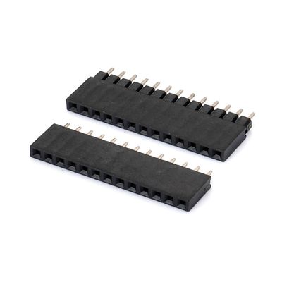 2.0mm পিচ ডুয়াল সারি 180 ডিগ্রী বোর্ড থেকে বোর্ড সংযোগকারী মহিলা পিন হেডার সংযোগকারী